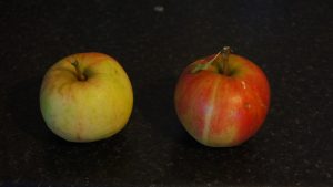 2 apples this week