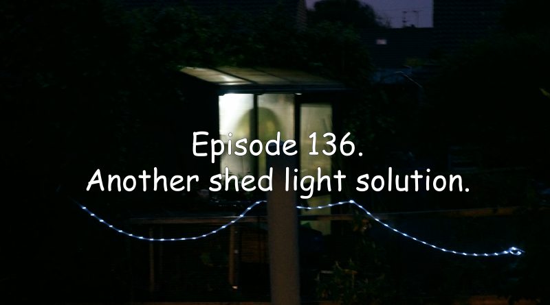 Episode 136 of the veg grower podcast and I have another solution for a shed light.
