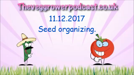 Join me in this video from the veg grower podcast where I show how I am trying to organise my seeds