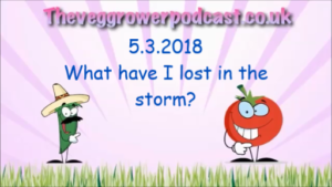 In this weeks video from the veg grower podcast, I take a look at what plants were lost in the snow.