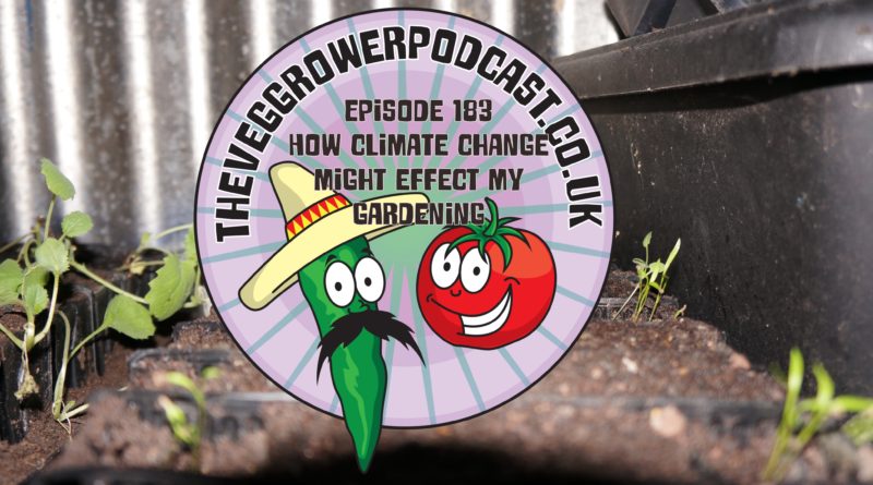 Join me as I discuss how climate change might affect my gardening. I also discuss the latest on the plots.