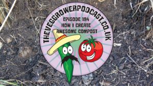 Join me in this weeks vegetable gardening podcast where I Shall be discussing how I make compost as well as the latest updates from the allotment and vegetable patch.
