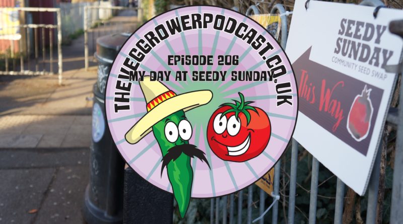 Join me in this episode of the veg grower podcast where I have taken a trip to Seedy Sunday an annual seed swopping event in Brighton. I also share the latest on the plots