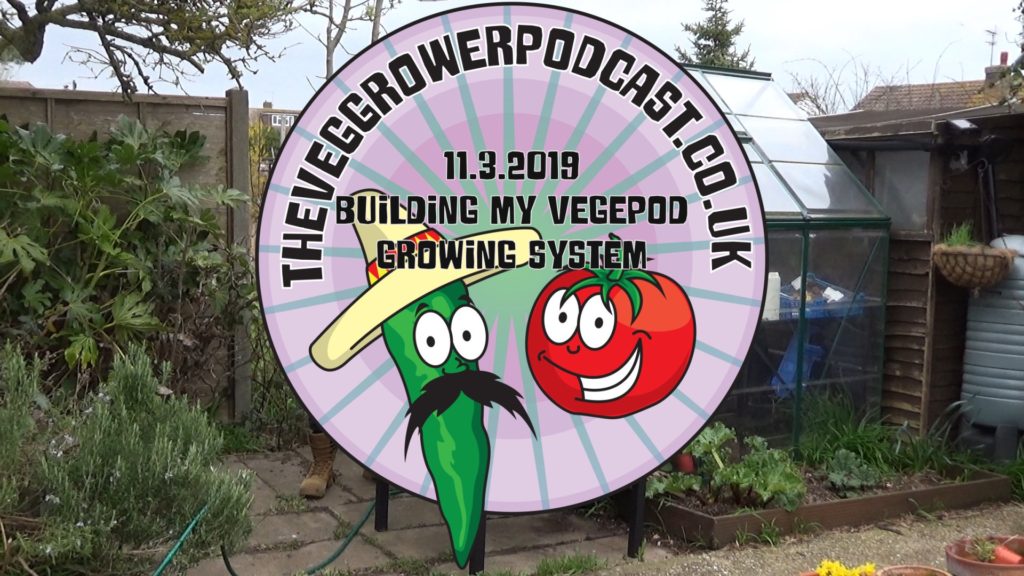 This weeks video has arrived and in it I build my new vegepod growing system. How easy is it to transport and build we will find out in this video.