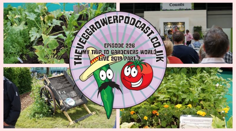 Join me in another episode where I continue my trip around gardeners world live 2019. I also share the latest on the plots