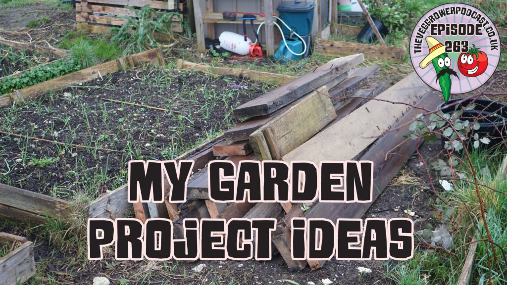 Join me in this weeks podcast where I share a few projects I plan to do in my garden over these next few weeks. I also share the latest from the plots.