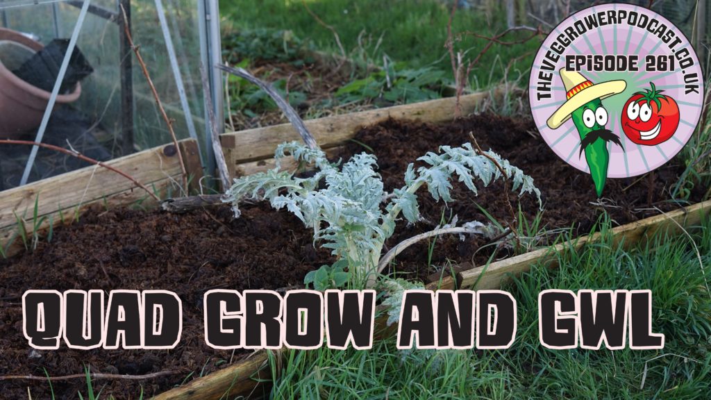 Join me in this weeks podcast where I find out what a quad grow is all about and also what I can expect to see at this years gardeners world live event.