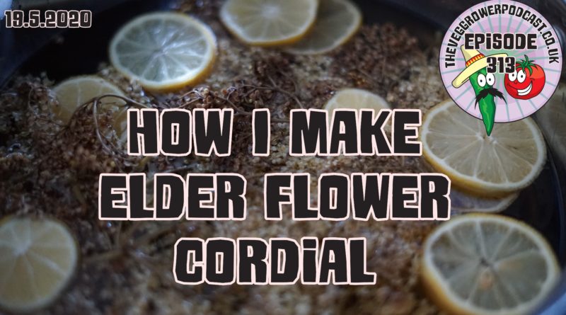 Join me in today's podcast where I share how I make elder flower cordial. I also share the latest from the plots.