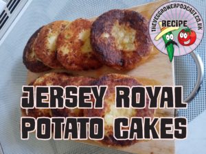 A member of the audience call Jen (check out her Youtube channel) has very kindly offered to help me out with a few recipes that she has written up and today she has shared this Jersey Royal Potato Cakes.