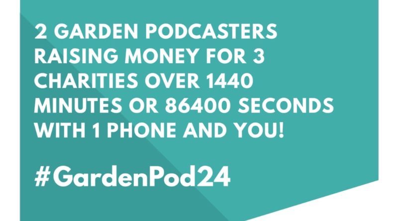 the dates set for our 24 hour podcast live stream in aid for 3 charities but we need your help too. details in this blog post.