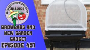 Join Richard Suggett in this weeks Veg grower podcast. This week Richard assembles a new garden gadget and has set up some growbags. Richard also shares the latest from the plots.