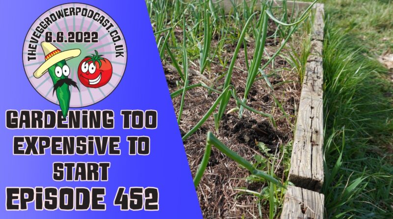 Join Richard in this weeks veg grower podcast. This week Richard is finding solutions to a common statement. Gardening is too expensive to start. Richard also shares how he prioritises tasks in the garden when busy.