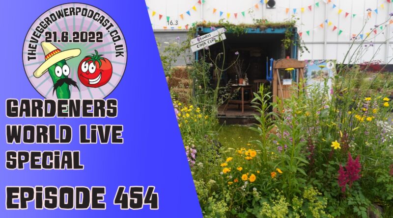 Join Richard in this weeks veg grower podcast. This week Richard has ventured out of his gardens and to a gardening show known as gardeners world live. Richard also shares the latest from the plots