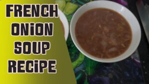 With plenty of onions just been harvested, trying to find ways to use them can be tricky but this French onion soup recipe is a great answer.