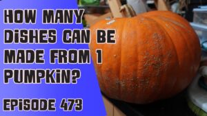 This week Richard has set himself a challenge to make as many dishes from just 1 pumpkin as possible. How many can he make? Richard also shares the latest from the plots.