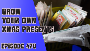 Join Richard in this weeks veg grower podcast where Richard is discussing a few xmas gift ideas that we could all make to combat the cost of living crisis. Richard also shares the latest from the plots