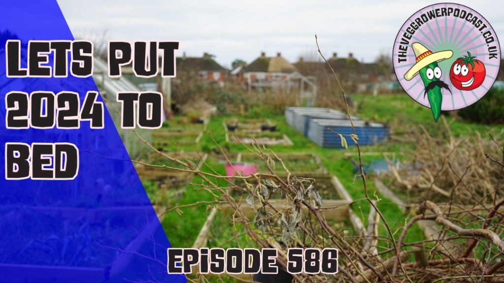 Its the final podcast for 2024 and time to review the ups and downs of the allotment and kitchen garden from this year.