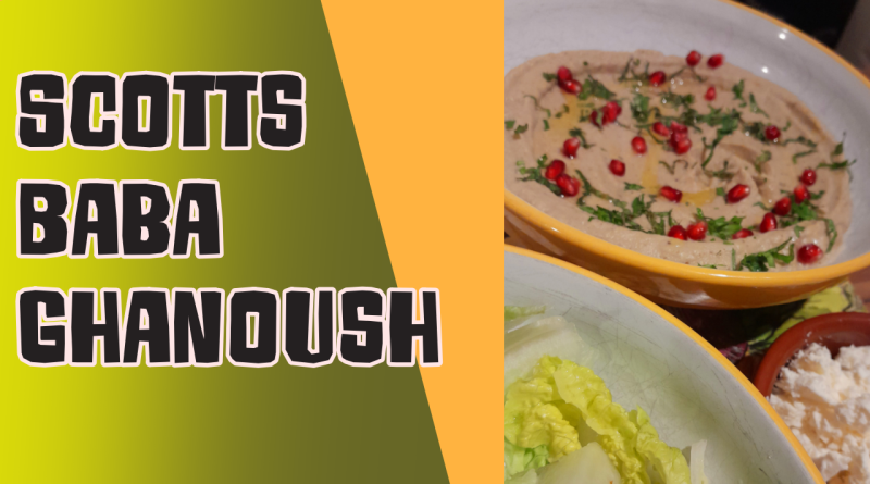 Scott's is back with this weeks recipe of the week its a delicious Baba Ghanoush recipe, perfect for using up vegetables from the freezer.