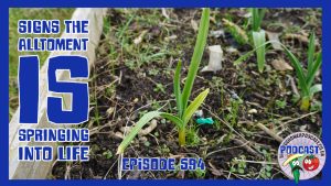 Join Richard and Scott in this weeks podcast as we notice that the allotment is springing into life. Soon to be a busy time of year.