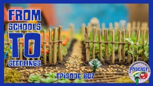 Join Richard this weeks where he has returned from his week away getting 10000 children gardening and answers a question about chickens.