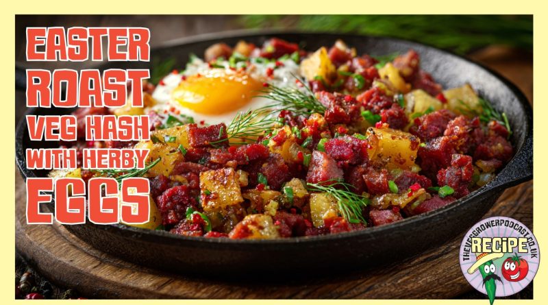 A simple, seasonal Easter recipe using leftover roast vegetables and fresh garden herbs. Perfect for brunch, lunch, or supper over the long weekend.