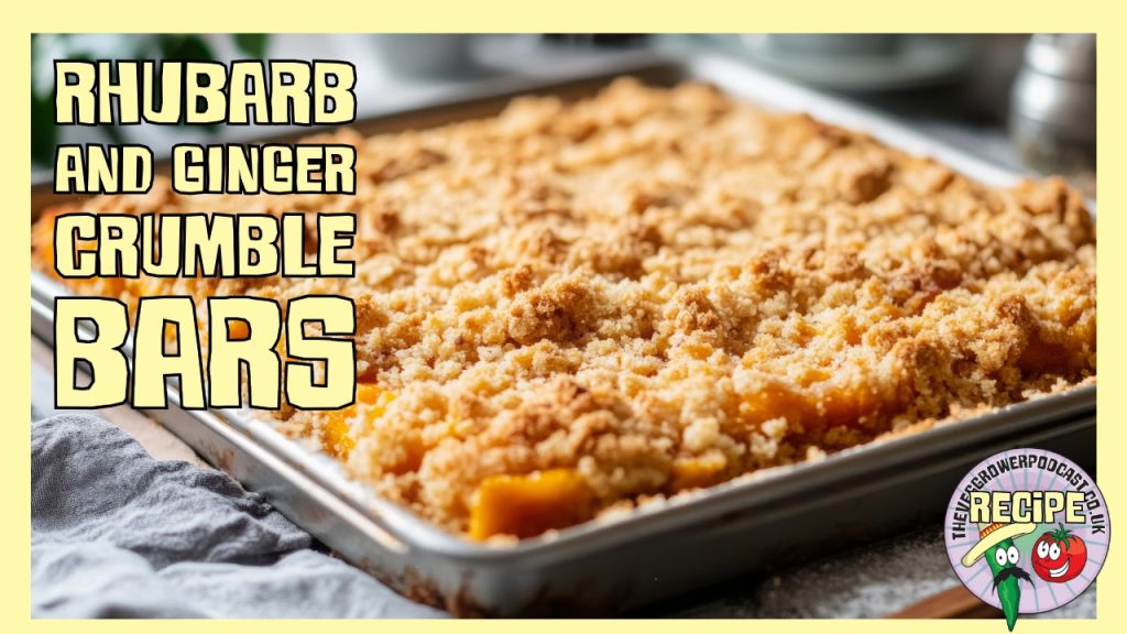 Celebrate early spring with these rhubarb and ginger crumble bars, a warming bake perfect for April harvests. Easy to make and flavourful