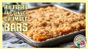 Celebrate early spring with these rhubarb and ginger crumble bars, a warming bake perfect for April harvests. Easy to make and flavourful